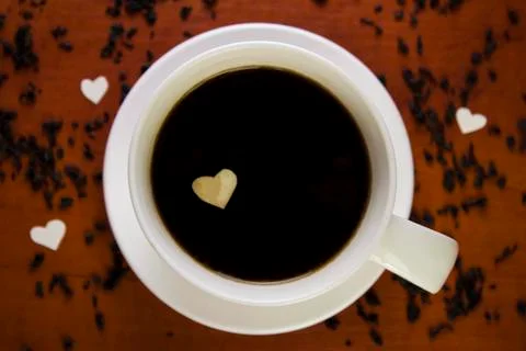 A cup of coffee Stock Photos