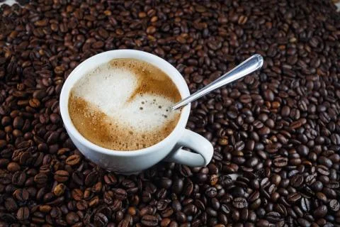 Cup of coffee Stock Photos