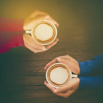 Cup of coffee Stock Photos