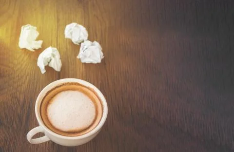 Cup of coffee Stock Photos
