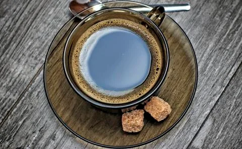 Cup of coffee. Stock Photos