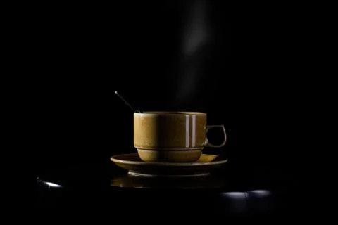 Cup with coffee Stock Photos