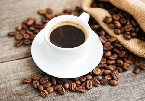 Cup of coffee Stock Photos