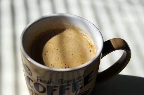 A cup of coffee Stock Photos