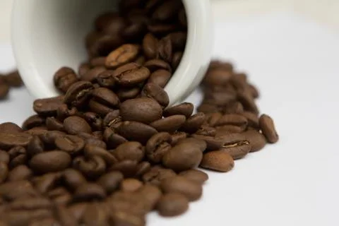 Cup with coffee Stock Photos