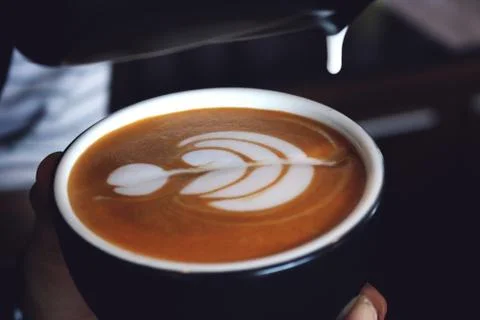 A cup of coffee Stock Photos