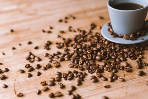 Cup of coffee Stock Photos