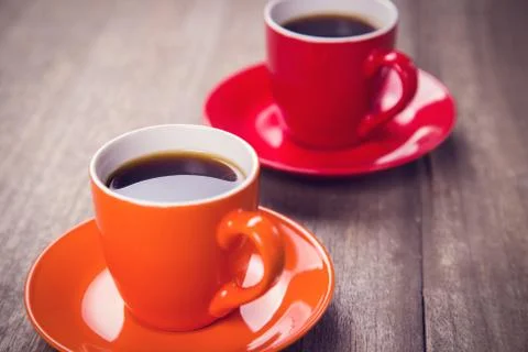 Cup of coffee Stock Photos