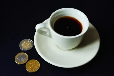 Cup of coffee Stock Photos