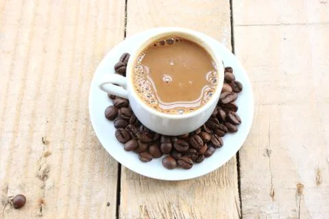 Cup of coffee Stock Photos