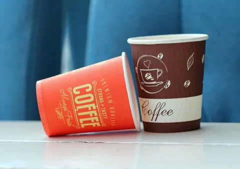 A cup of coffee 库存照片