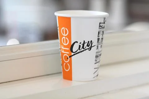 A cup of coffee 库存照片