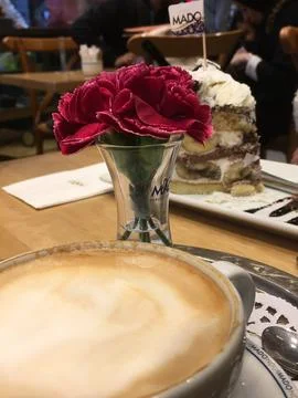 A cup of coffee Foto stock