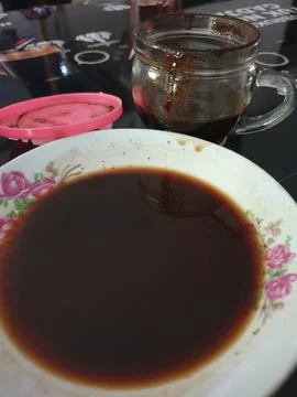 A cup of coffee Stock Photos