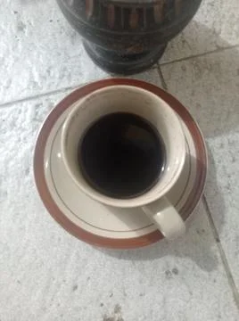 A Cup of Coffee Foto stock