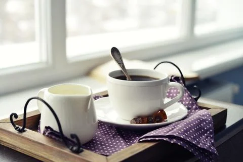 Cup of coffee Stock Photos