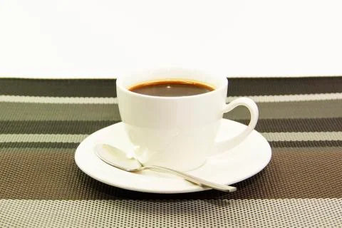 A cup of coffee set Stock Photos