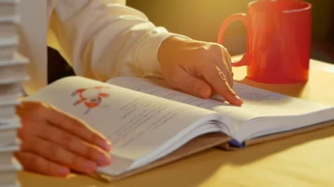 A cup of coffee on a table 스톡 동영상 156847780