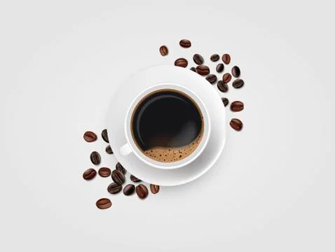 Cup of coffee vector design Stock Illustration