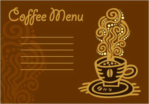 Cup of coffee - vector icon set Stock Illustration