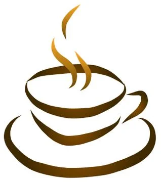 Cup of coffee vector Stock Illustration