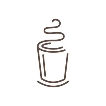 Cup of coffee vector illustration Stock Illustration