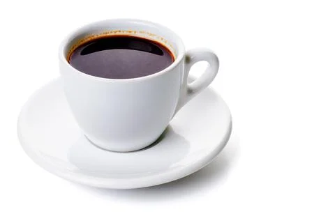 Cup of cold yesterdays coffee Stock Photos