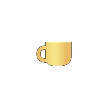 Cup computer symbol Stock Illustration