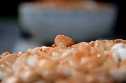 Cup of corn from close distance Stock Photos