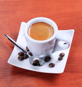 Cup of espresso Stock Photos