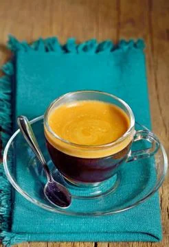 Cup of espresso Stock Photos