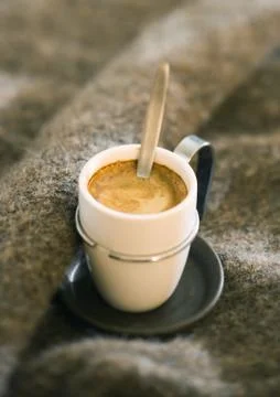 Cup of espresso Stock Photos