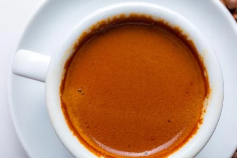 A cup of espresso Fotos de archivo