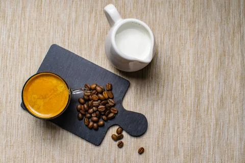Cup of espresso Stock Photos