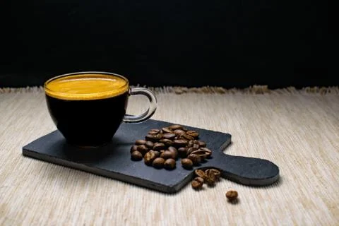 Cup of espresso Stock Photos