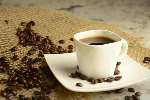 Cup Of Espresso Stock Photos