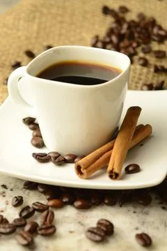 Cup Of Espresso Stock Photos
