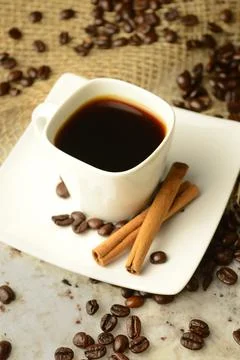 Cup Of Espresso Stock Photos