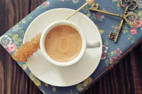 Cup of esspresso Stock Photos