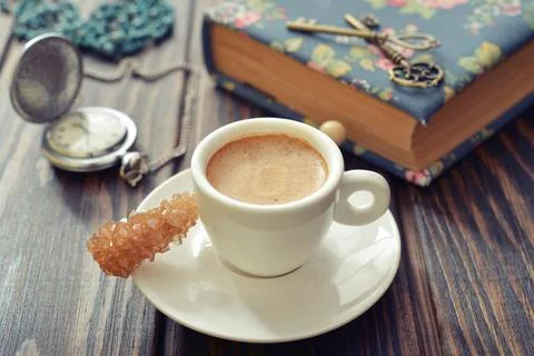 Cup of esspresso Stock Photos