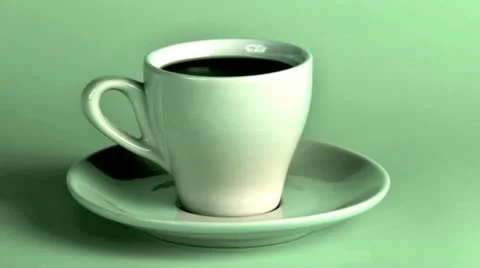 Cup of expresso coffee Vídeos de archivo 21304022