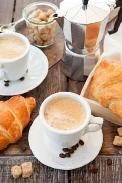 Cup of fresh coffee Stock Photos