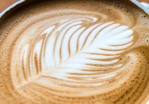 A cup of fresh coffee.. Stock Photos