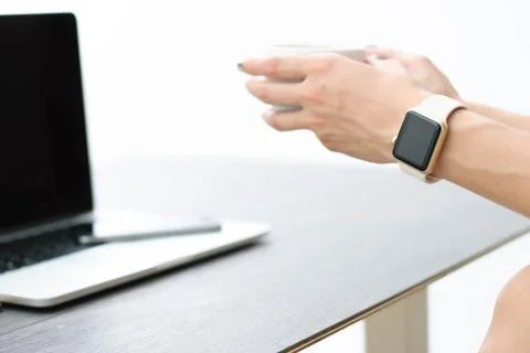 Cup at hand Stock Photos