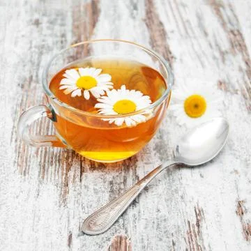Cup of herbal tea Foto stock