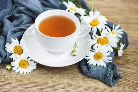 Cup of herbal tea Foto stock