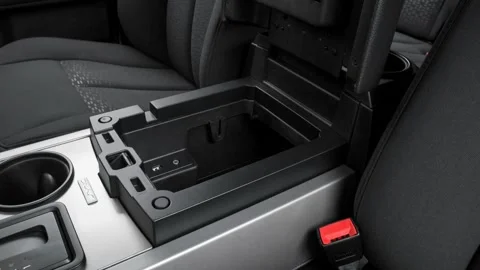 Cup holder close up in car interior  2016 Ford Expedition EL XLT Stock Footage 159854432