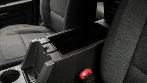 Cup holder close up in car interior  2017 Ford Flex SE Stock Footage 159944265