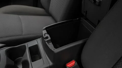 Cup holder close up in car interior  2017 Nissan Rogue Sport S Stock Footage 159953139