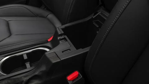 Cup holder close up in car interior  2018 Subaru Impreza 2.0i Limited Stock Footage 159962217
